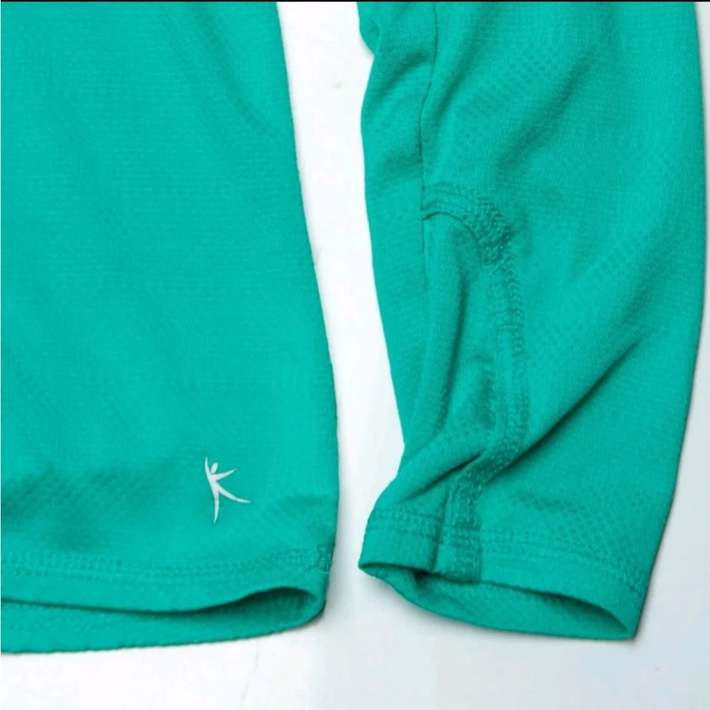Danskin Now Pullover Top Size S Green - Picture 5 of 5